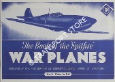 Book cover of The Book of the 'Spitfire' War Planes by Real Photographs